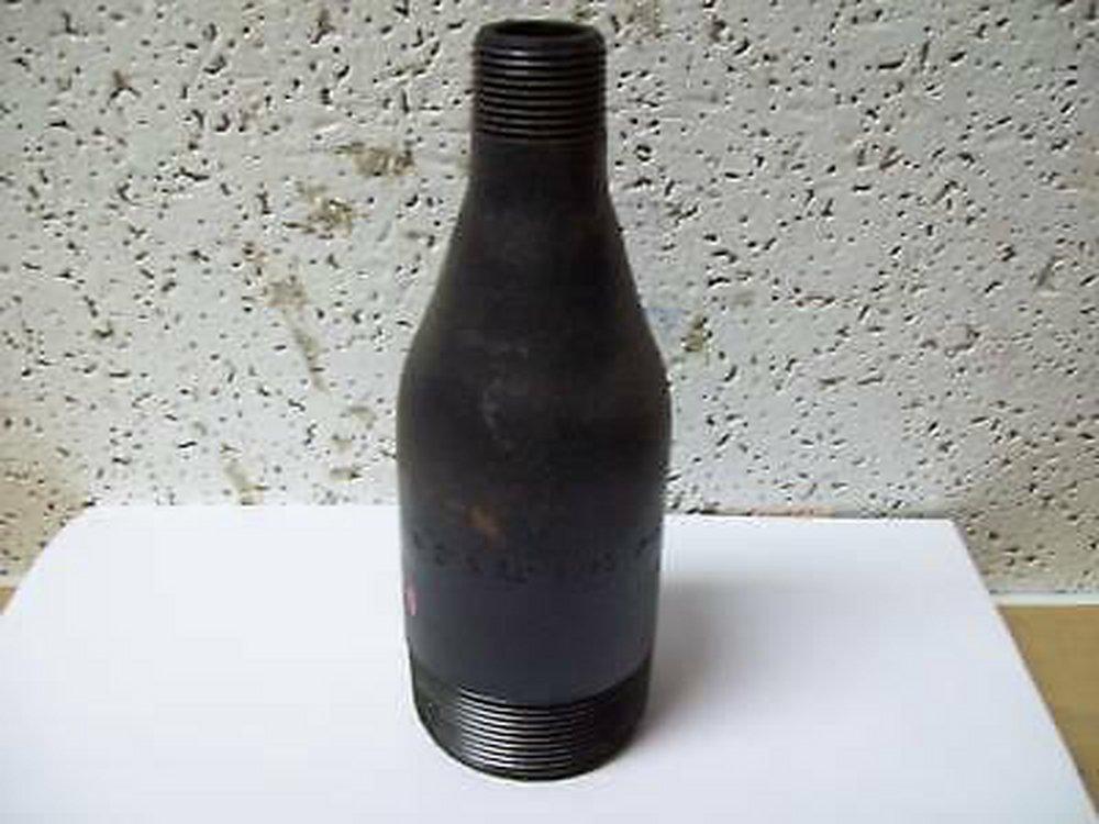 XH CS PBE Conc Swage Plain Both Ends Black Carbon Steel Nipple 