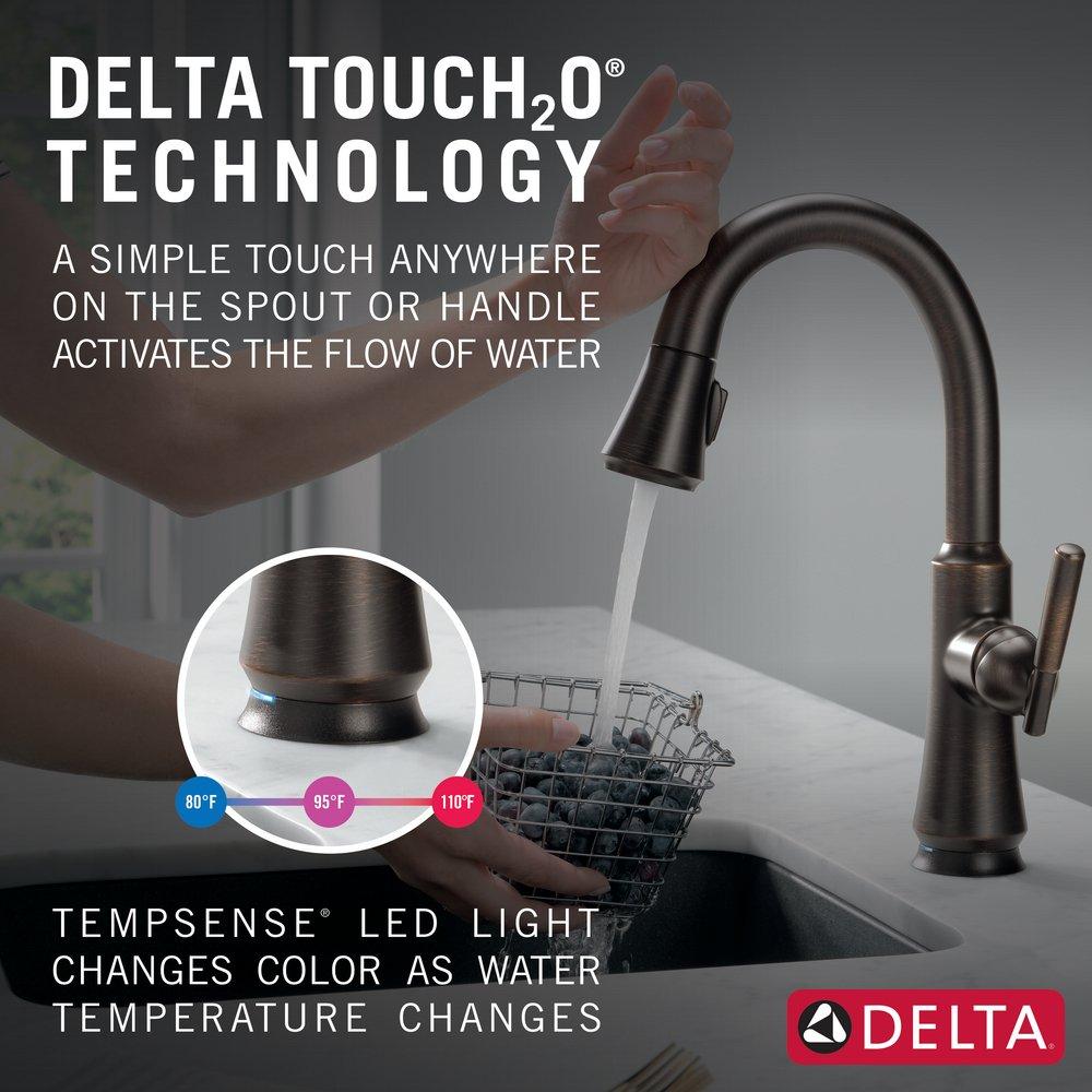 Delta Faucet Venetian Bronze Single Handle Lever Bar Faucet 