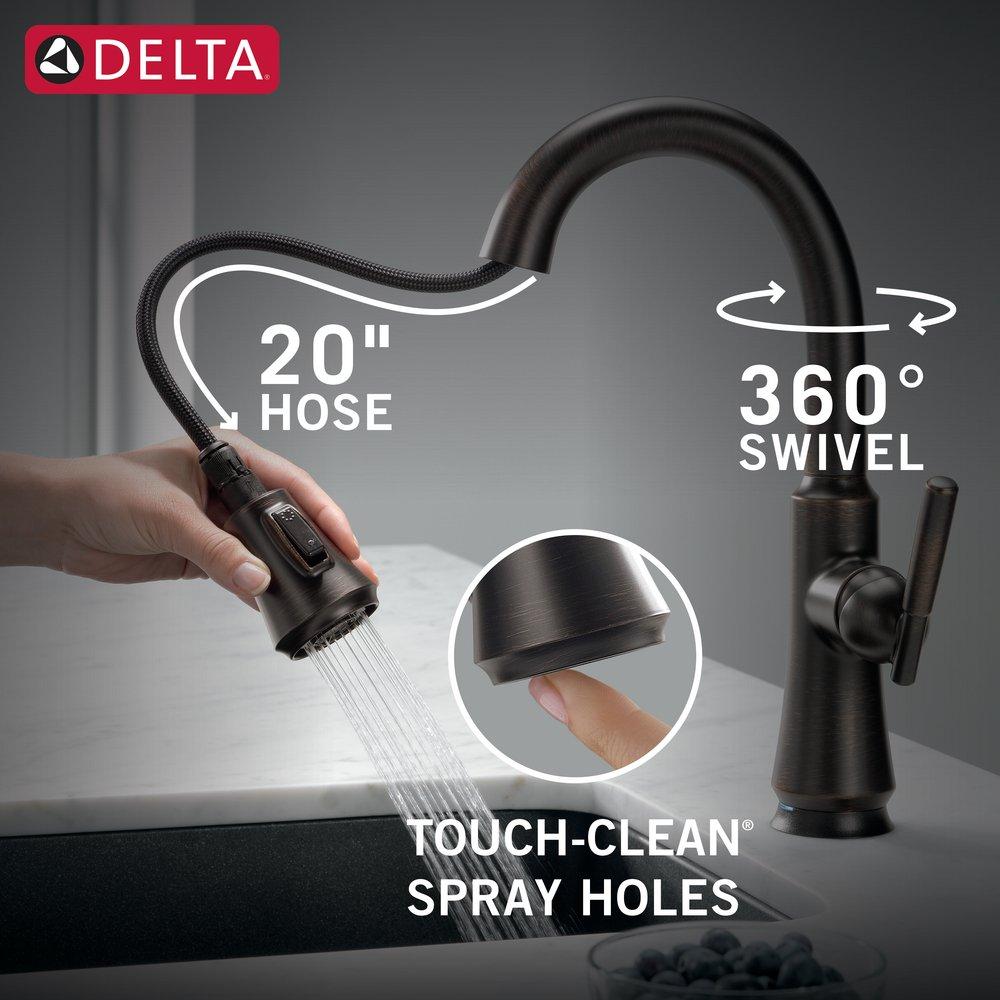 Delta Faucet Venetian Bronze Single Handle Lever Bar Faucet 