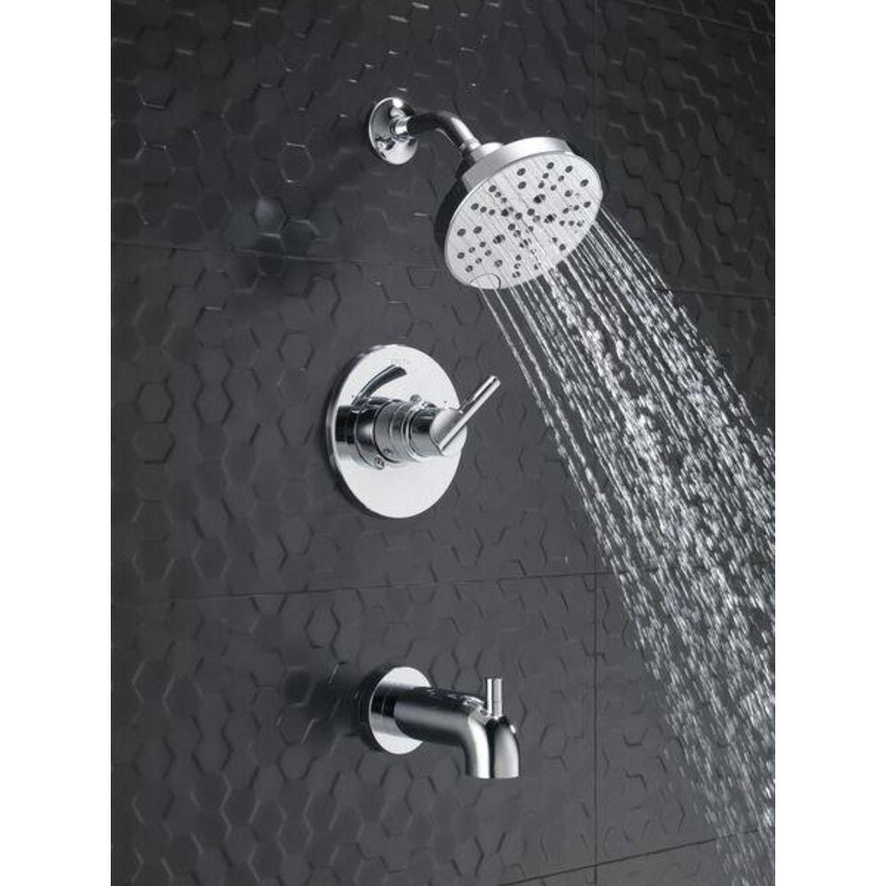 Delta Faucet Chrome Single Handle Multi Function Bathtub & Shower Faucet 