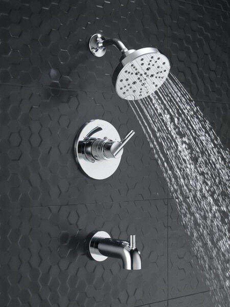 Delta Faucet Chrome Single Handle Multi Function Bathtub & Shower Faucet 