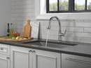 Delta Faucet Arctic Stainless Single Handle Pull Down Kitchen Faucet 