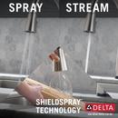 Single Handle Pull Down with Touch Activation Kitchen Faucet in Chrome 