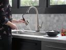 DELTA LENTA: SINGLE-HANDLE PULL-DOWN KITCHEN FAUCET WITH TOUCH2O TECHNOLOGY 