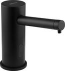 Battery-Operated Electronic Soap Dispenser in Matte Black