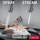 Delta Faucet Arctic Stainless Single Handle Pull Down Touch Activated Kitchen Faucet 