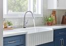Delta Faucet Arctic Stainless Single Handle Pull Down Touch Activated Kitchen Faucet 