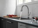 Delta Faucet Arctic Stainless Single Handle Pull Down Touch Activated Kitchen Faucet 