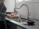 Delta Faucet Arctic Stainless Single Handle Pull Down Touch Activated Kitchen Faucet 
