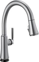 Delta Faucet Arctic Stainless Single Handle Pull Down Touch Activated Kitchen Faucet 