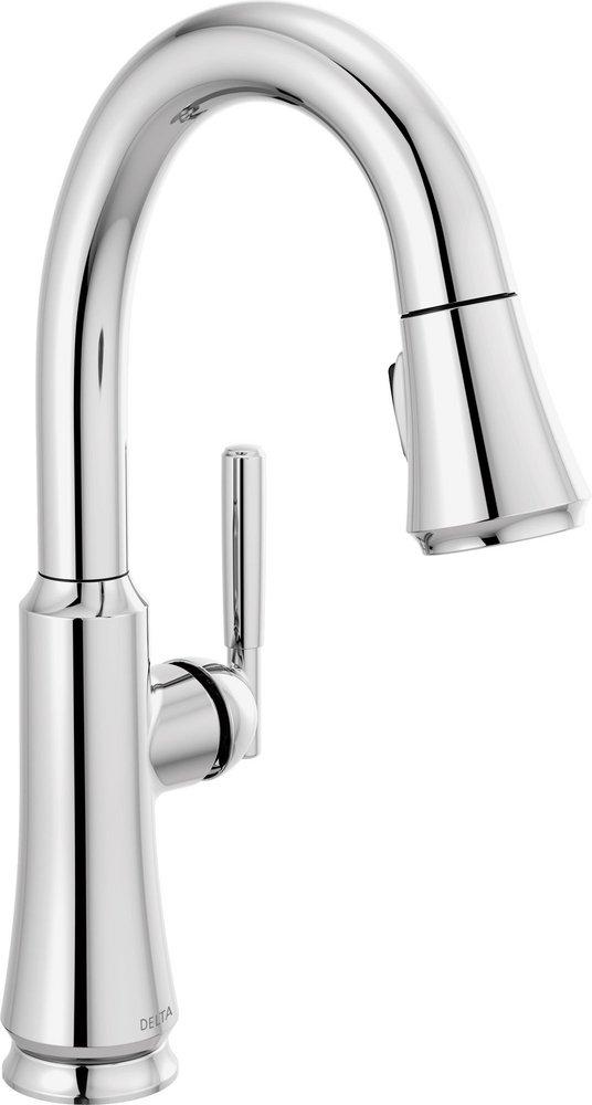 Delta Faucet Chrome Single Handle Lever Bar Faucet 