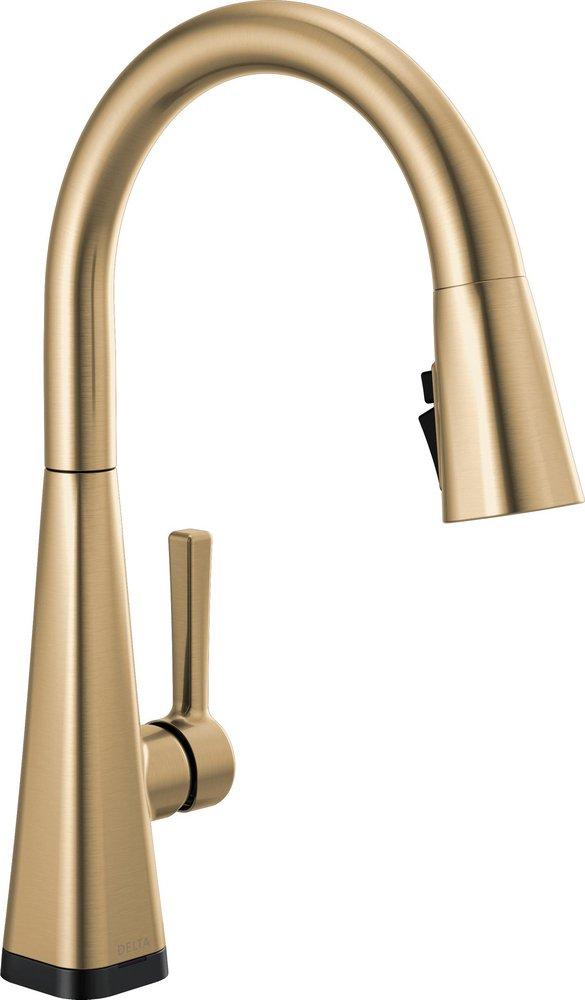 DELTA LENTA: SINGLE-HANDLE PULL-DOWN KITCHEN FAUCET WITH TOUCH2O TECHNOLOGY 