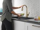 Single Handle Pull Down Touchless Kitchen Faucet in Matte Black 