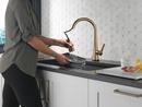 Single Handle Pull Down Touchless Kitchen Faucet in Matte Black 
