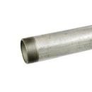 4 in. Sch. 40 Galvanized A53A Pipe SRL Roll Groove Single Random Length Welded Carbon Steel
