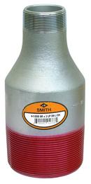 4 x 3 in. Threaded Schedule 80 Extra Heavy  Galvanized Carbon Steel Concentric Reducer Swage Nipple 