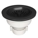 3-1/2 in. Basket Strainer in Black 