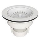 3-1/2 in. Basket Strainer in White