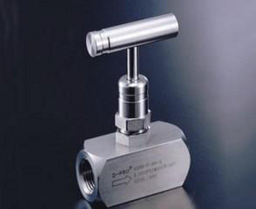 1/2 in. FPT 6000# 316 Stainless Steel V93 Series Rising Stem Plug Valve 