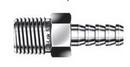 1/4 in. Hose ID x 1/2 in. MPT 316 Stainless Steel Male Hose Adapter 