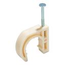 3/4 in. Plastic Nail Barb Clamp in Beige