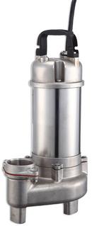 Barmesa Pumps 2 in. 115V Single Phase 316 Stainless Steel Submersible Sewage Pump 