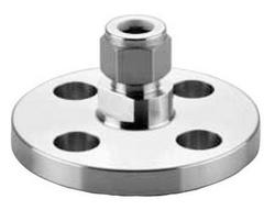 1/2 in. Tube OD x 1 in. 150# 316 Stainless Steel DK-Lok Flange Double Ferrule