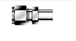 1/2 in. Tube OD x 1/2 in. Socket Weld 316 Stainless Steel Tube Socket Weld Connector Double Ferrule