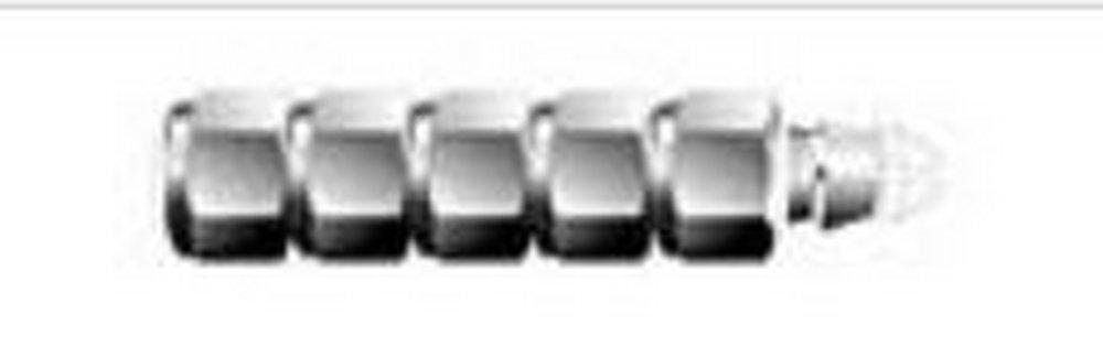 6MM Tube OD 316 Stainless Steel Nut & Ferrule Set Double Ferrule 