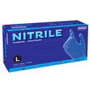 L Size Powder Free Coated Nitrile Disposable Exam Gloves (Box of 100)