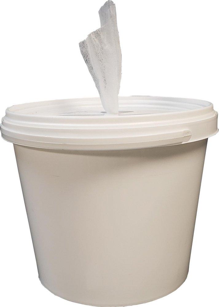 NPS White Center Pull Dry Wiper Bucket 