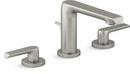 Two Handle Widespread Bathroom Sink Faucet in Vibrant® Brushed Nickel