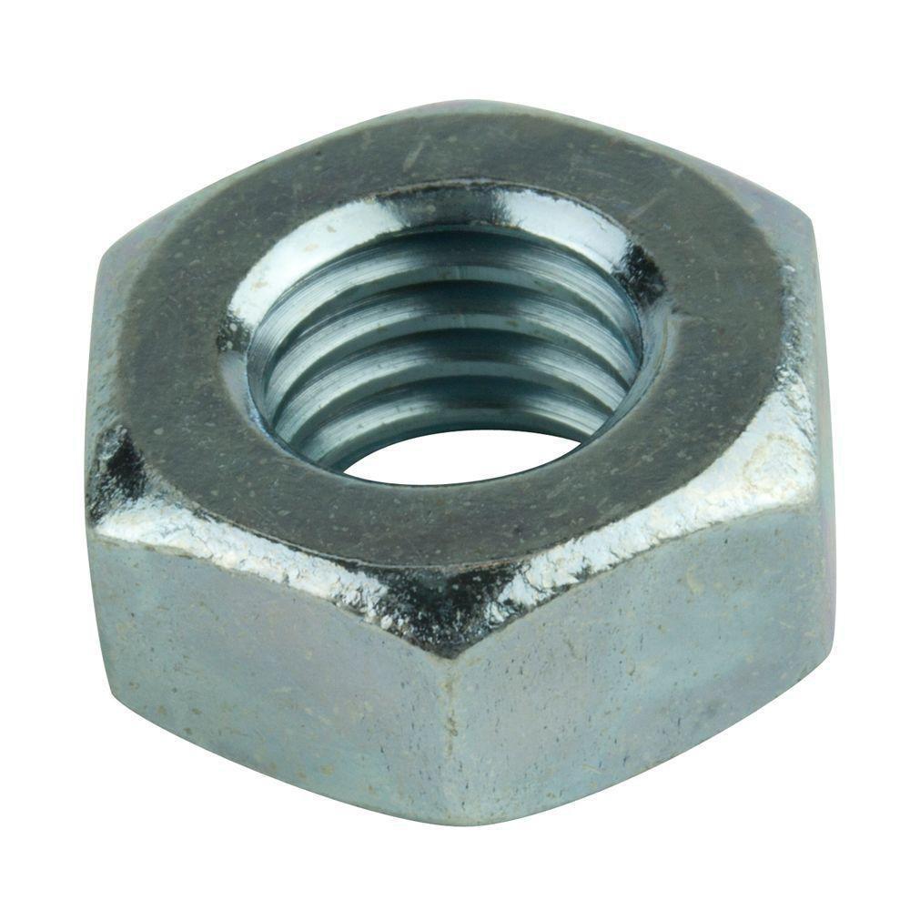 PFI LLC 10 in. Zinc Hex Finish Nut 