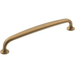 6-5/16 in. Center-to-Center Cabinet Pull in Champagne Bronze
