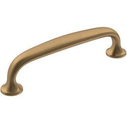 3-3/4 in. Center-to-Center Cabinet Pull in Champagne Bronze