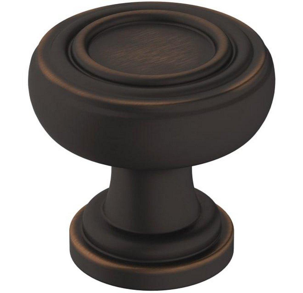 Amerock Oil Rubbed Bronze 1-1/8 in. Knob 