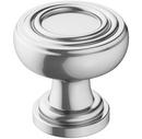 Amerock Polished Chrome 1-1/8 in. Knob 