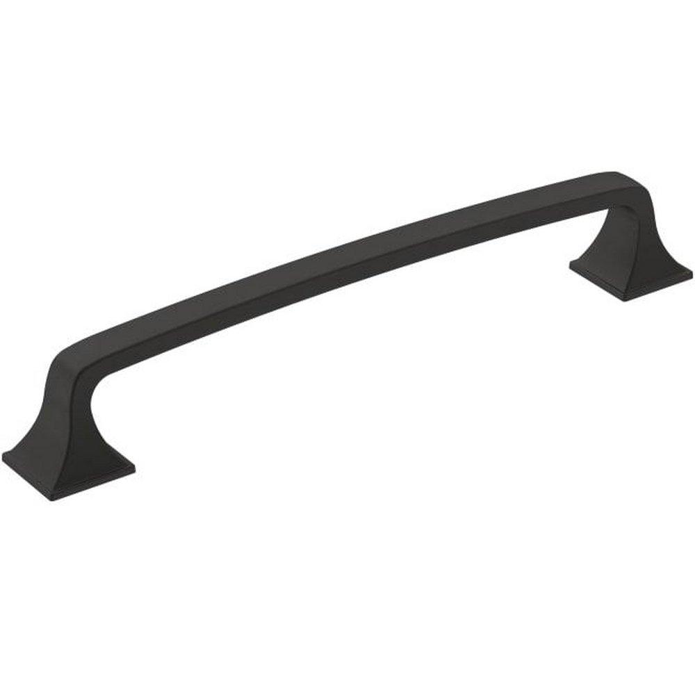 Amerock Matte Black 6-5/16 in. Center-to-Center Pull 