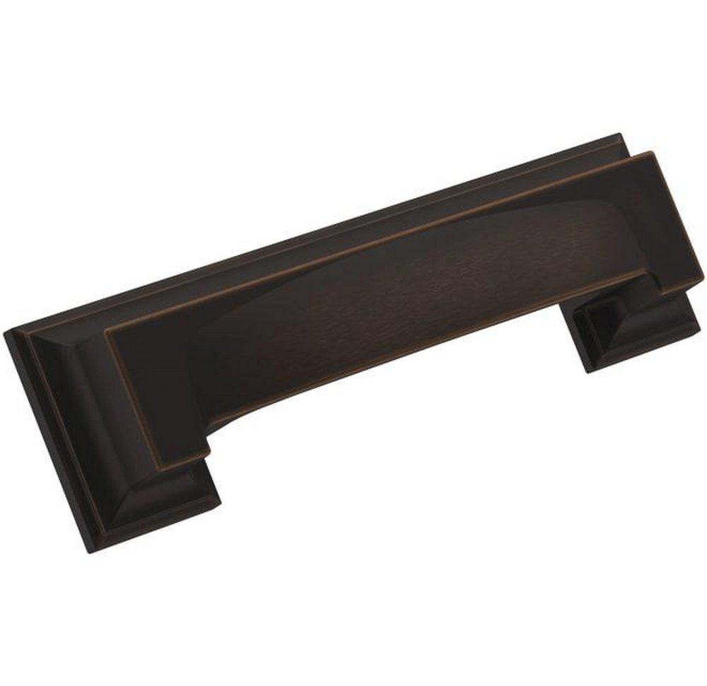Amerock Oil Rubbed Bronze 3 & 3-3/4 in. Center-to-Center Cup Pull 