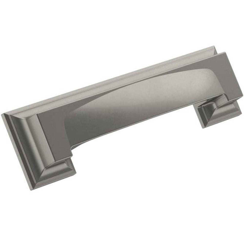 Amerock Satin Nickel 3 & 3-3/4 in. Center-to-Center Cup Pull 