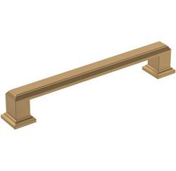 5-1/16 in. Center-to-Center Cabinet Pull in Champagne Bronze
