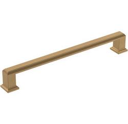 7-9/16 in. Center-to-Center Cabinet Pull in Champagne Bronze