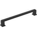 Amerock Matte Black 7-9/16 in. Center-to-Center Pull 