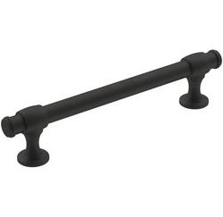 5-1/16 in. Center-to-Center Cabinet Pull in Matte Black