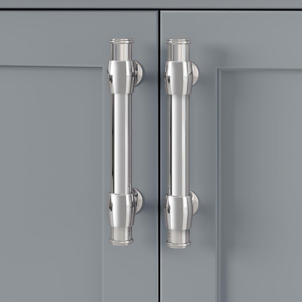 Amerock Polished Chrome 5-1/16 in. Center-to-Center Pull 