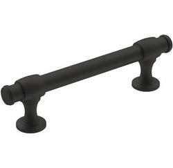 3-3/4 in. Center-to-Center Cabinet Pull in Matte Black