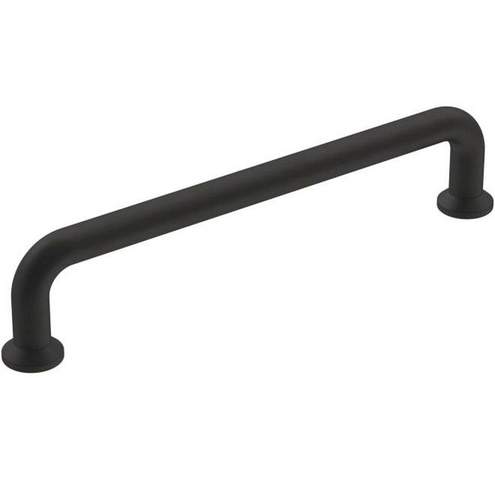 Amerock Matte Black 5-1/16 in. Center-to-Center Pull 