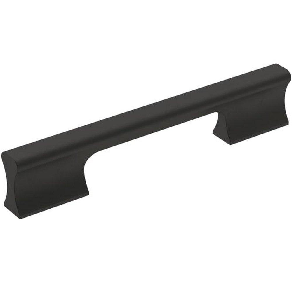 Amerock Matte Black 5-1/16 in. Center-to-Center Pull 