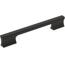 6-5/16 in. Center-to-Center Cabinet Pull in Matte Black