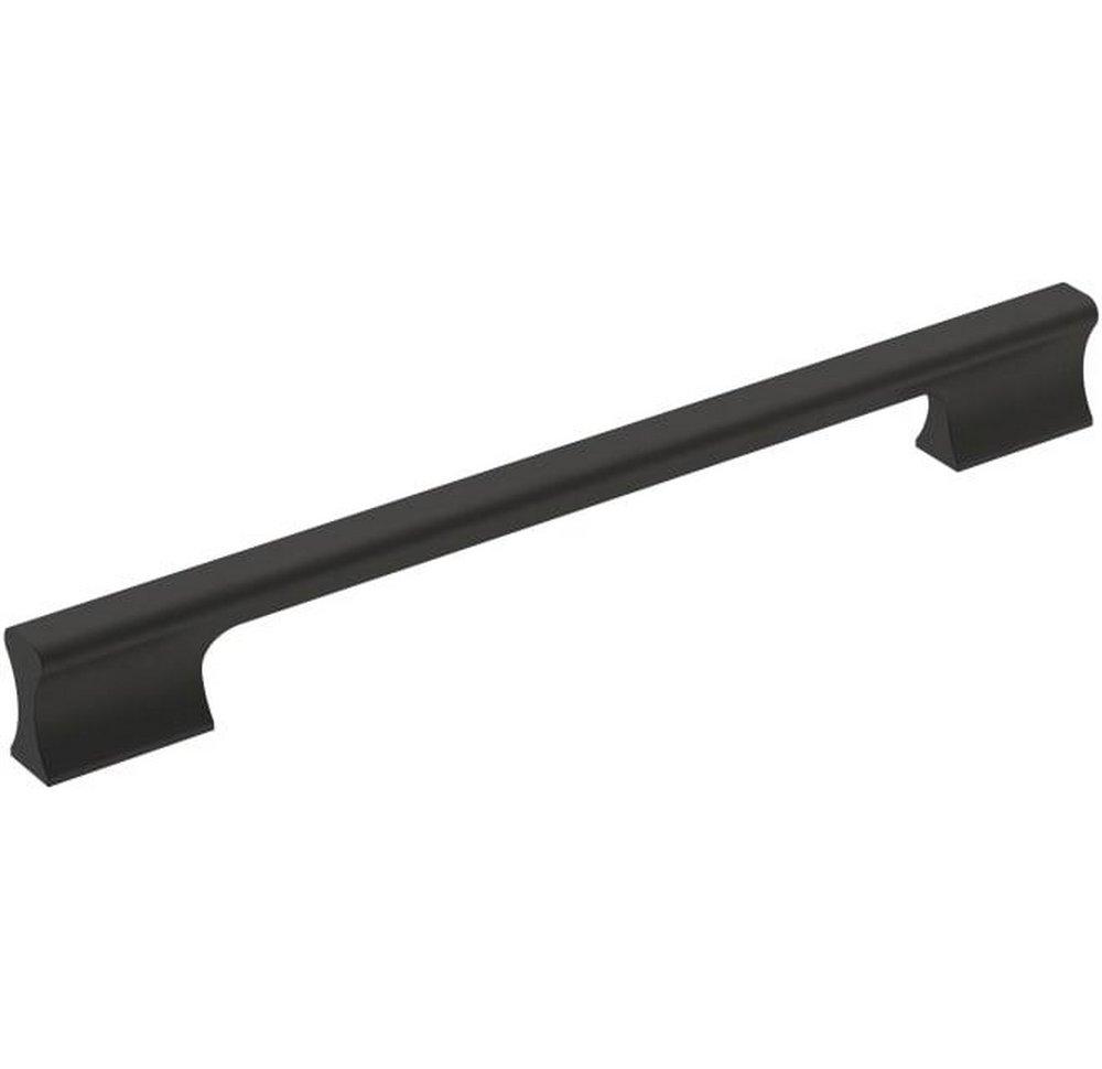 Amerock Matte Black 8-13/16 in. Center-to-Center Pull 